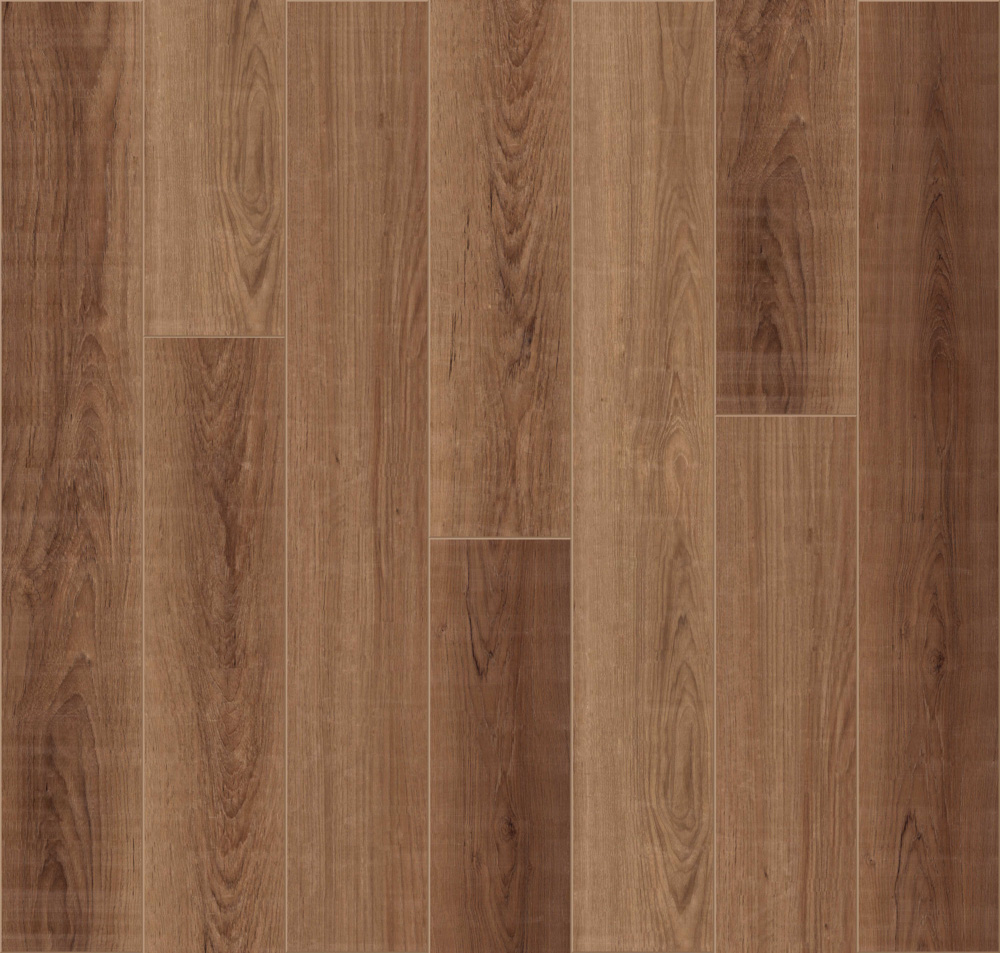 Кварцвиниловый SPC ламинат Cronafloor Grand Sequoia Дуб Шоколадный 1200×180×5